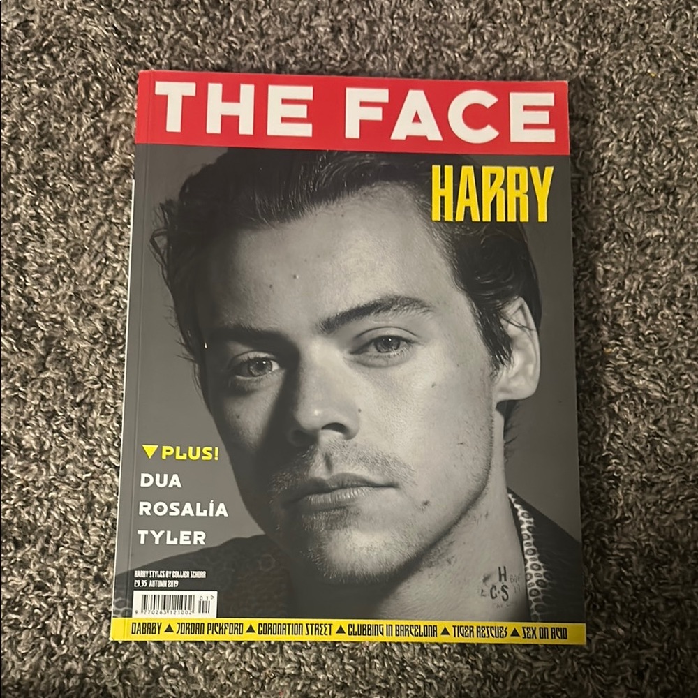 The Face Magazine Featuring Harry